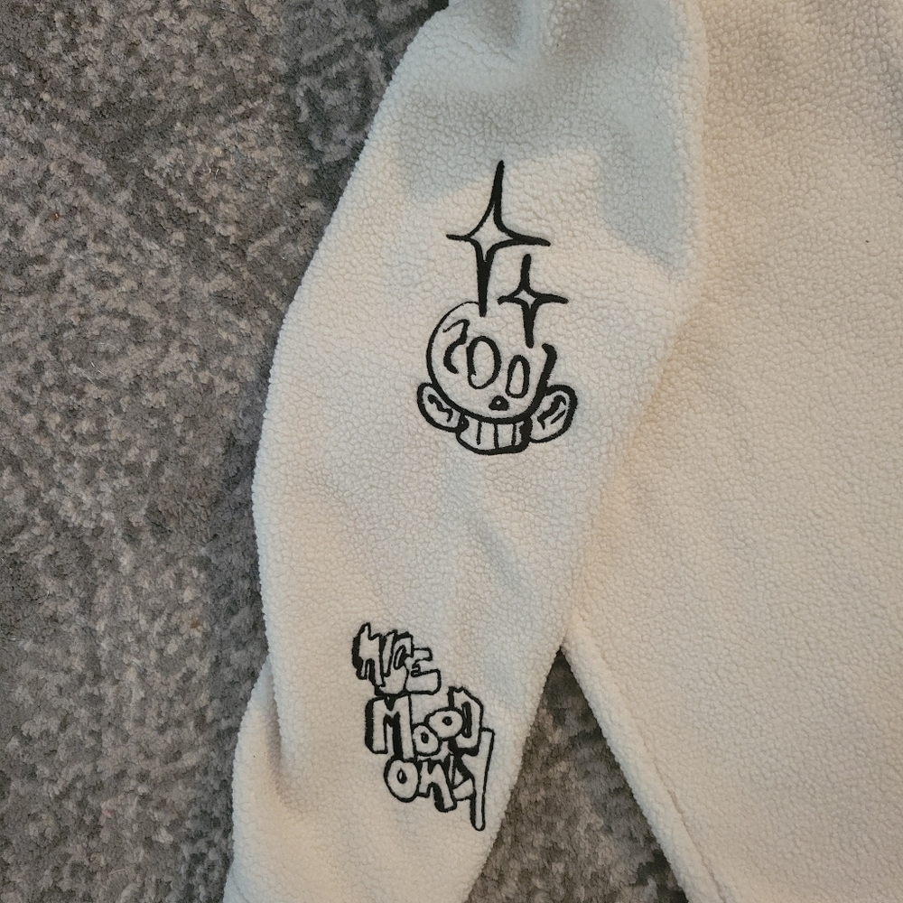 Embroidered fleece sherpa Zara untold Secrets Size XL - Picture 10 of 13